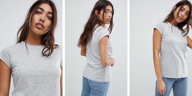 Pagrindinio moterų marškinėliai iš Europos parduotuvių: Pagrindinis T-shirt pagal ASOS
