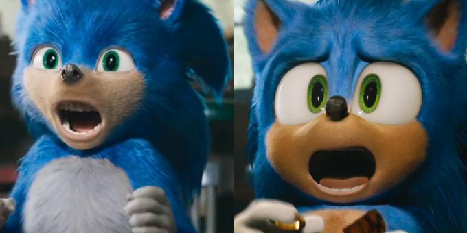 Interneto laimėjo: ten buvo nauja priekaba "Sonic filmuose" su patikslinta projektavimo pagrindinio herojaus