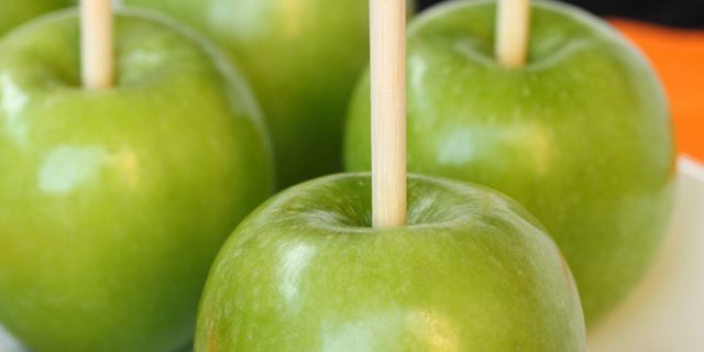 Naudokite point lazdelės saldainiai obuolių