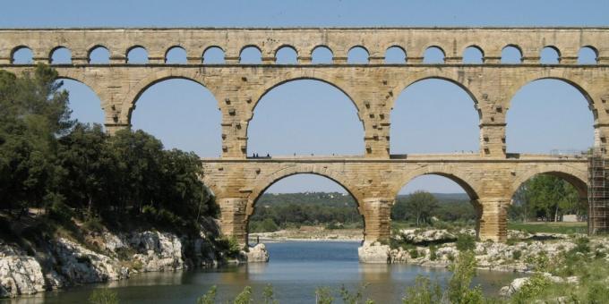 architektūros paminklai: Pont du Gard