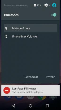 Kaip platinti interneto iš savo telefono į "Android": prijungimas "Nexus 5" į Meizu M2 Pastaba "Bluetooth"
