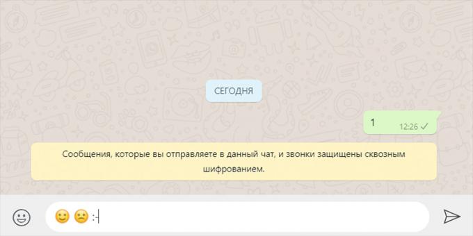 Stalinė versija WhatsApp ": konvertuoti tekstą į jaustukų jaustukais