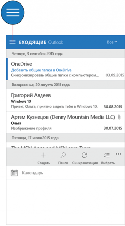 10 "Windows Mobile: integracija su" Microsoft "paslaugoms