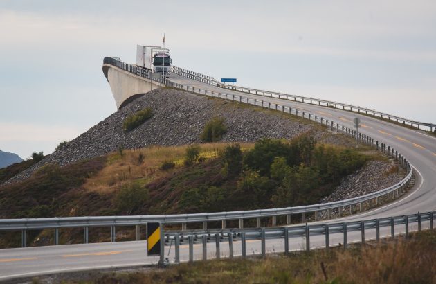 gražūs tiltai: Storseisundet tiltas, Norvegija