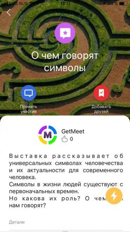 GetMeet: renginys