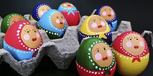 Velykų kiaušiniai dekoras