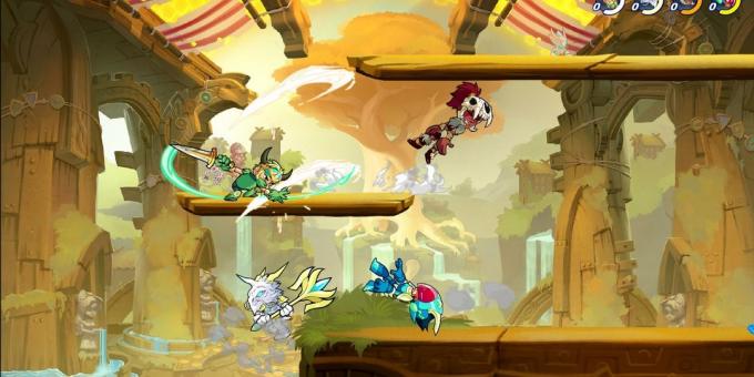 Nemokami žaidimai PlayStation 4: Brawlhalla