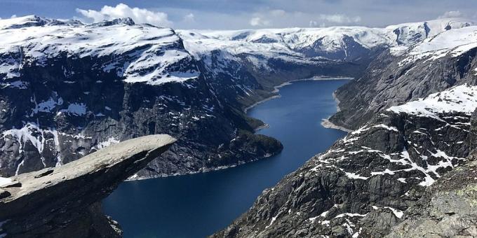 Kur eiti Europoje: Roko Trolltunga, Norvegija